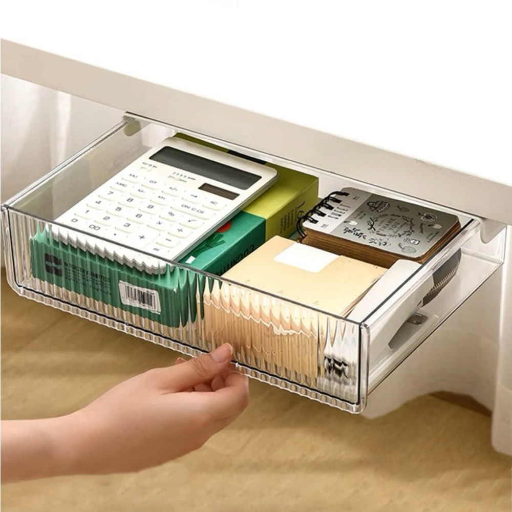 Lg. Vanity/Desk Self-Adhere Drawer Storage